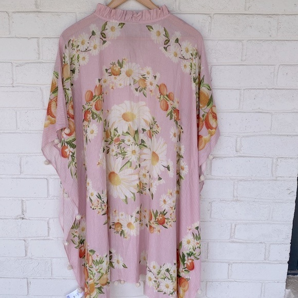 FARM Rio Tangerine Dream Cover Up Dress - Picture 7 of 10